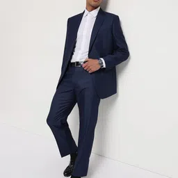 Marks & Spencer Textured Single-Breasted Blazer image 5