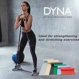 dyna Physical Resistance Band-2 X Heavy Resistance Fitness Band image 3