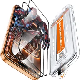 HXD Tempered Glass Guard for Iphone 17 HDR spigen tempered glass Iphone 17 HDR screen guard-image-13