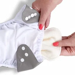 hm point Pack of 5 Inserts Efficient All-in-Two Cloth Diaper Insert image 3