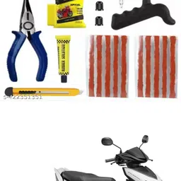apical New Puncture Repair Tool Kit With (Storage Bag ) For Ray ZR Street Rally Tubeless Tyre Puncture Repair Kit-picture-43