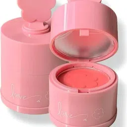 pluthera Korean Makeup Product Puff Blush With Built-in-Sponge Applicator For Cheek-picture-14