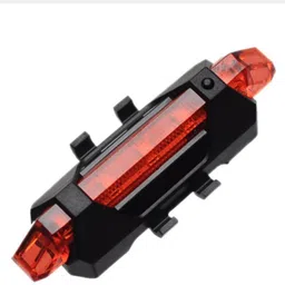 nsv Waterproof Bicycle Safety Blinker Warning LED Front Rear Tail Light In 3 Mode LED Rear Break Light image 4
