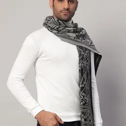 Ravaiyaa - Attitude Is Everything Floral Print Men Muffler image 2