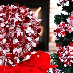 vibgyor products New_Artificial Merry Christmas Garlands Tinsel forT63 Garlands Pack of 10-picture-19