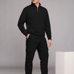 TRIPR Solid Men Winter Track Suit Solid Men Track Suit-picture-17