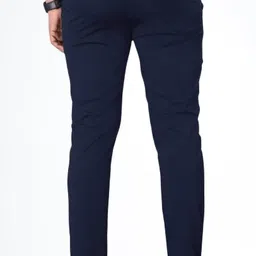 civira trending Men Slim Fit Multicolor Cotton Blend Trousers image 2