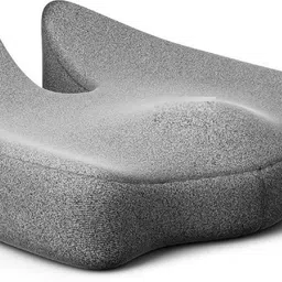 fridup Memory Foam Cushion Pack of 1 Geometric Big Coccyx N Seat Cushion Hip Support for Office & Home-picture-33