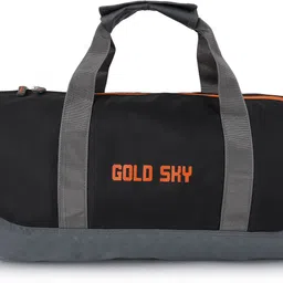 gold sky 32 L Gym Duffel Bag - Gym & Travel Duffel Bag For Men & Women Sports / Kit with Shoes Compartment - Black-picture-25