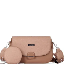 Luvoksi Women Textured Structured Sling Bag-picture-12