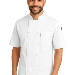 Uniformer Men Double-Breasted Chef Overcoat-picture-30