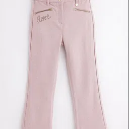 One Friday Girls Printed Relaxed Trousers-picture-13