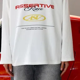 LULU & SKY Women Printed Pure Cotton 1 T-shirt image 5