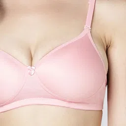 Kalyani Pack of 3 Solid Medium Coverage Lightly Padded T-shirt Bra image 4