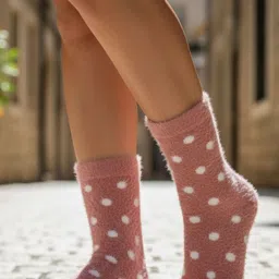 Cdeck Women Patterned Pure Wool Socks image 5