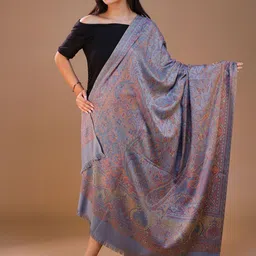 SWI Stylish Women Ethnic Motifs Woven Design Shawl-picture-10