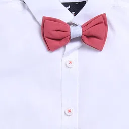 LITTLE COLLARS Boys T-shirt and Shirt with Shorts image 5