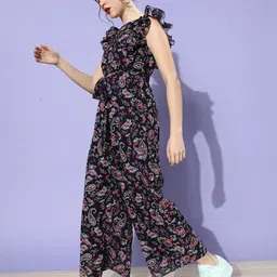 Miss Chase Printed Basic Jumpsuit image 2