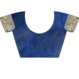 KALINI Kalamkari Printed Kanjeevaram Saree image 3