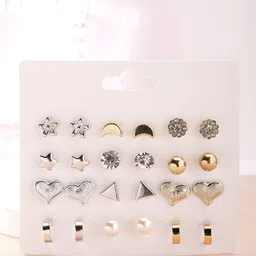 Bohey by KARATCART Contemporary Studs Earrings-picture-21