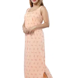 Inner Beats Women Pack Of 2 Multicoloured Cotton Blend Nightdress-picture-30