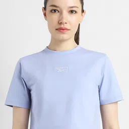 Reebok Women Round Neck T-Shirts-picture-23
