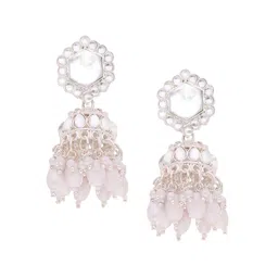 Anouk Diamond Shaped Jhumkas Earrings image 4