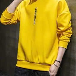 StyleCast x Revolte Men Typography Printed Long Sleeves Sweatshirt image 2