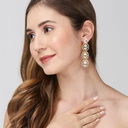 Anouk Geometric Drop Earrings image 4