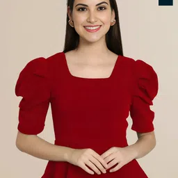 Mast & Harbour Puff Sleeve Top-picture-15