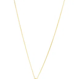 DressBerry Gold-Plated American Diamond Studded Geometric Pendant With Chain-picture-46