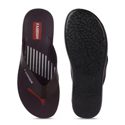 PENNEN Men Striped Thong Flip-Flops image 3