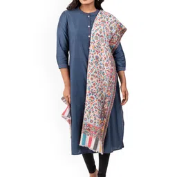 Naureen Floral Woven Design Shawl-picture-26