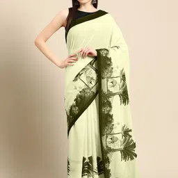 BUTA BUTI Ethnic Motifs Pure Cotton Saree-picture-38