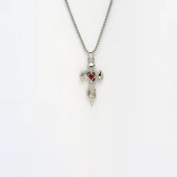 Roadster Silver-Plated Contemporary Pendants with Chains image 3
