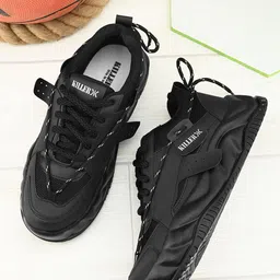 Killer Men Woven Design Sneakers image 1