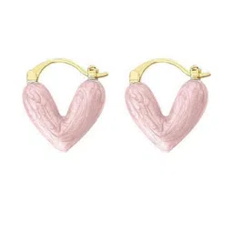adornity Silver Planets Women Red Earrings-picture-33