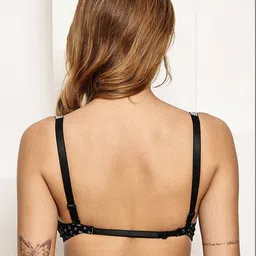 PrettyCat Typography Bra Half Coverage Underwired Lightly Padded image 4