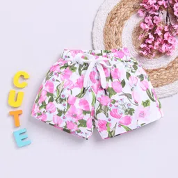 Here&Now X Denikid Infant Girls Printed Pure Cotton Shorts-picture-56