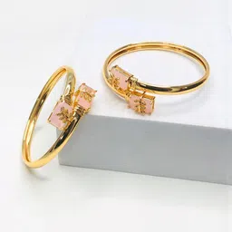 Jewelry Miguel Pink Alloy Bracelet-image-6