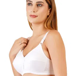 Vermilion Pack of 3 Full Coverage Cotton Bras With All Day Comfort image 3