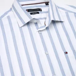 Tommy Hilfiger Men Relaxed Opaque Striped Casual Shirt image 4