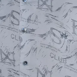 Crimsoune Club Men Classic Slim Fit Opaque Printed Casual Shirt image 4