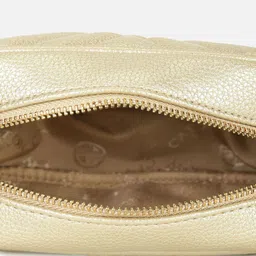 Carlton London Women Textured Miniature Leather Sling Bag image 4