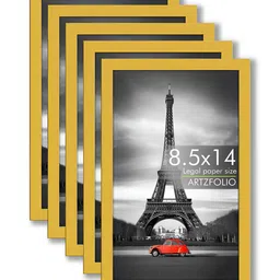 ArtzFolio Gold-Toned 5 to 7 Pieces Wood Wall Photo Frames-image-34