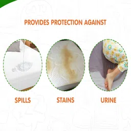 OyO Baby Grey Terry Water Resistant Mattress Protector image 4