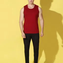 WOOSTRO Men Pack of 2 Typography Printed Round Neck Cotton Slim Fit T-shirts image 4