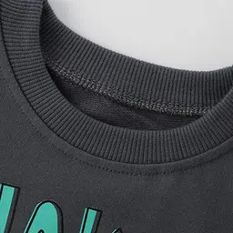 Xsole Boys Graphic Printed Round Neck Long Sleeves Pullover Sweatshirt image 4