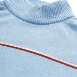Mast & Harbour Self Striped High Neck Pullover image 4