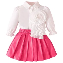 StyleCast x Revolte Girls Self Design Shirt With Skirt-picture-25